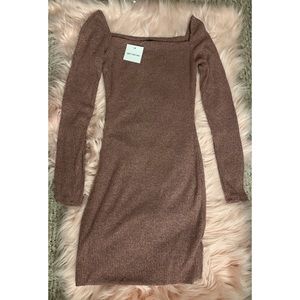 Ribbed Bodycon Mini Dress